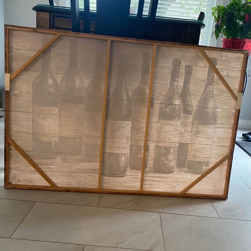 Wine Bottle Canvas Wall Art - photo 4