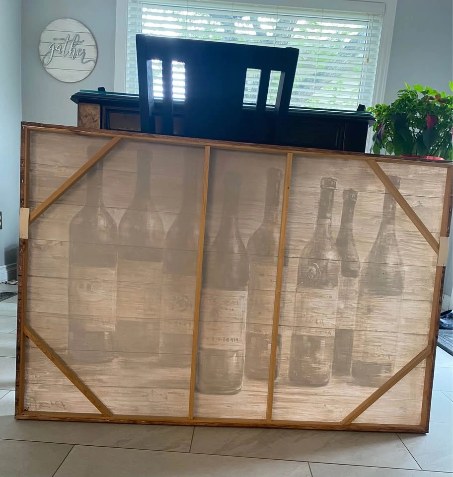 Wine Bottle Canvas Wall Art - photo 5