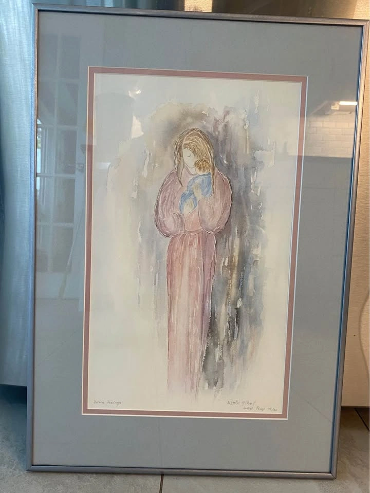 Sibylle H. Rett "Divine Feelings" Artist Proof Print 45/90 - photo 2