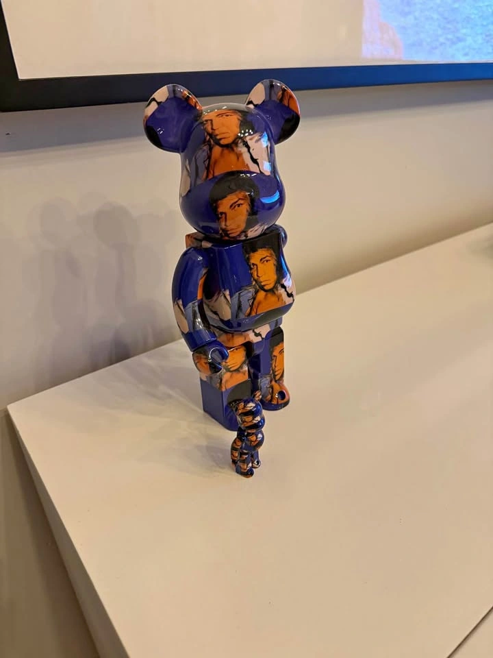 Authentic Medicom Bearbrick Andy Warhol 400% + 100% Set