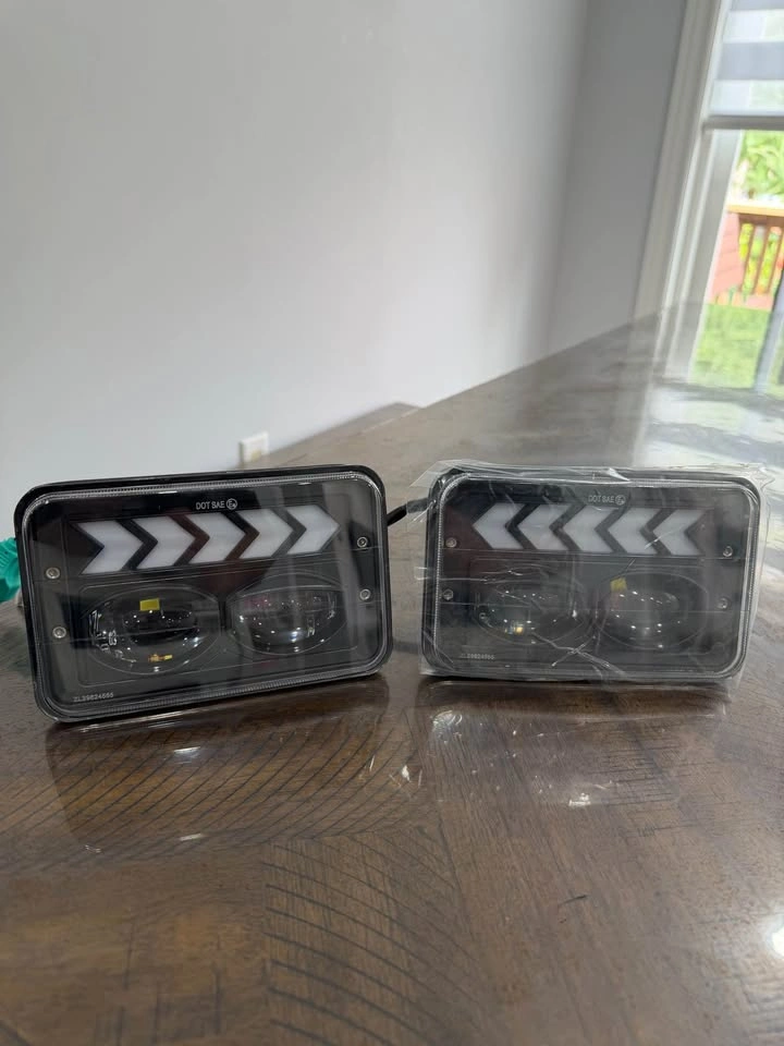 New LED Headlights with DRL and Sequential Signals