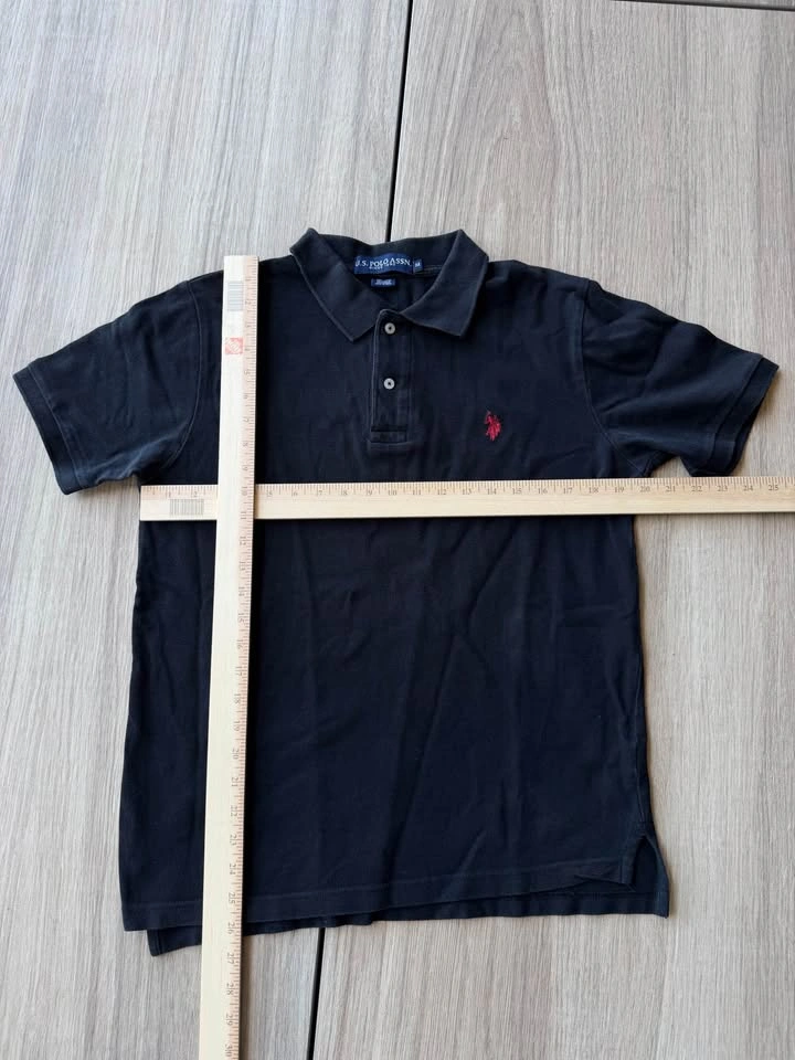 U.S. Polo Assn. Men’s Black Polo Shirt - Size Medium - photo 5