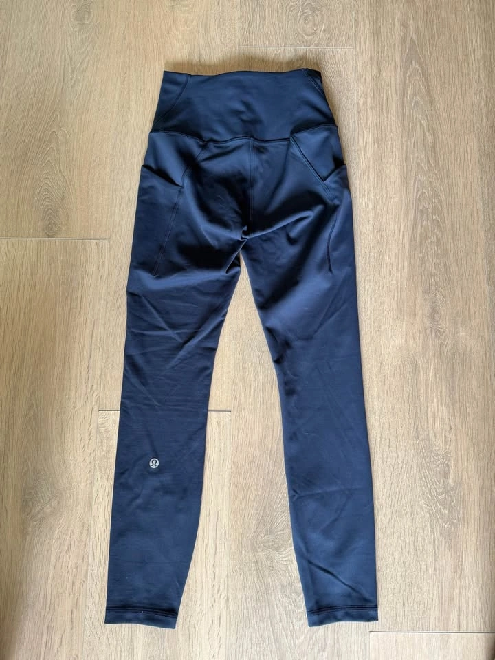 Lululemon Fast & Free High-Rise 25” Leggings Navy - Size 4 - photo 2