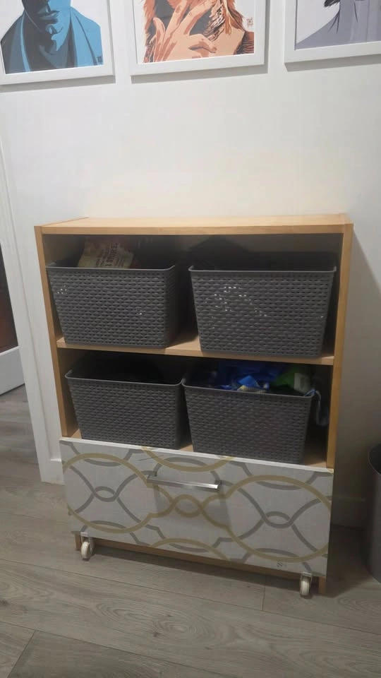 IKEA Bookcase with Decorative Drawer - photo 2