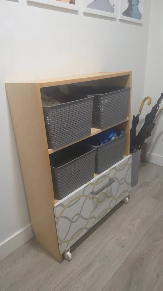 IKEA Bookcase with Decorative Drawer - photo 3
