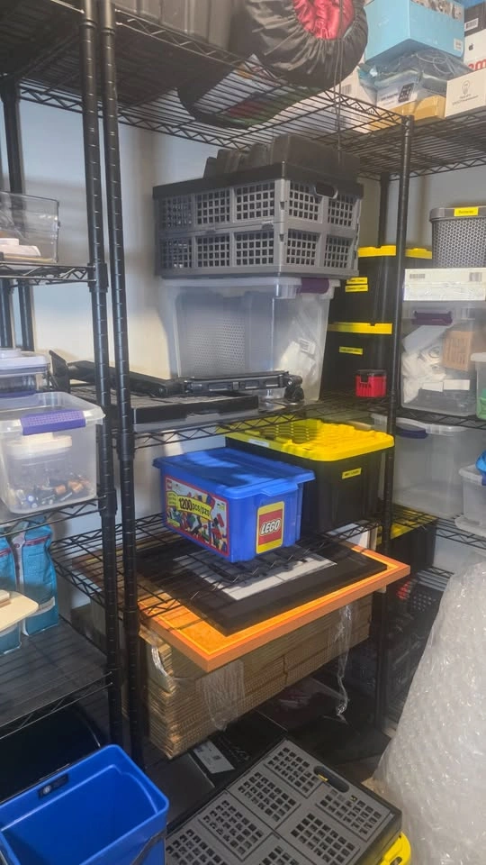 5 x DKELI Six-Tier Heavy-Duty Wire Shelving Units - photo 2
