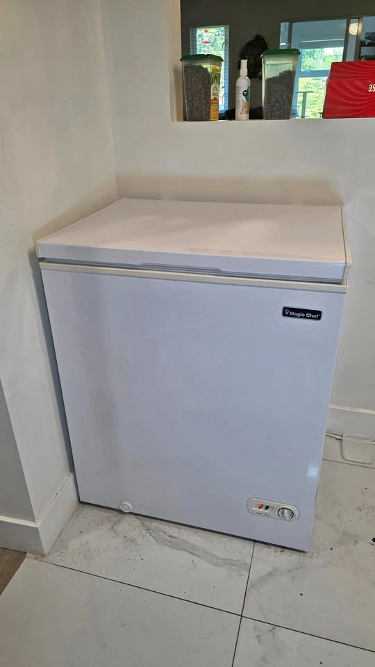 Magic Chef 5.0 cu. ft. White Chest Freezer