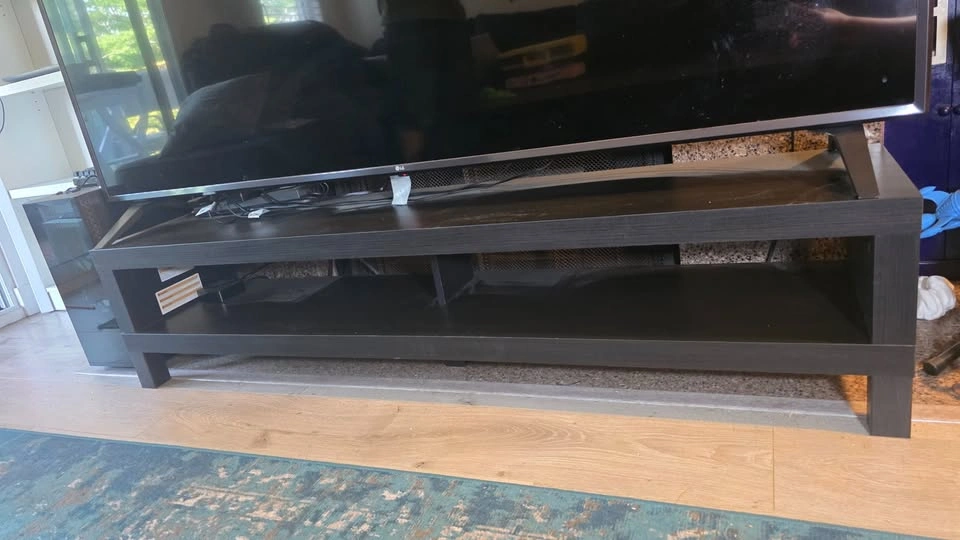 IKEA LACK Black-Brown TV Bench - photo 2