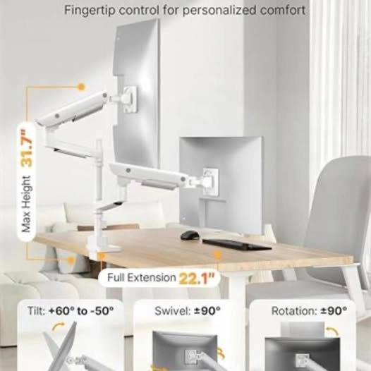 Dual Monitor Arm 17”–57” – Brand New in Box - photo 3