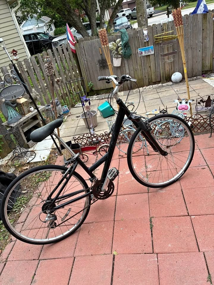 27 inch 7 speed hybrid bicycle