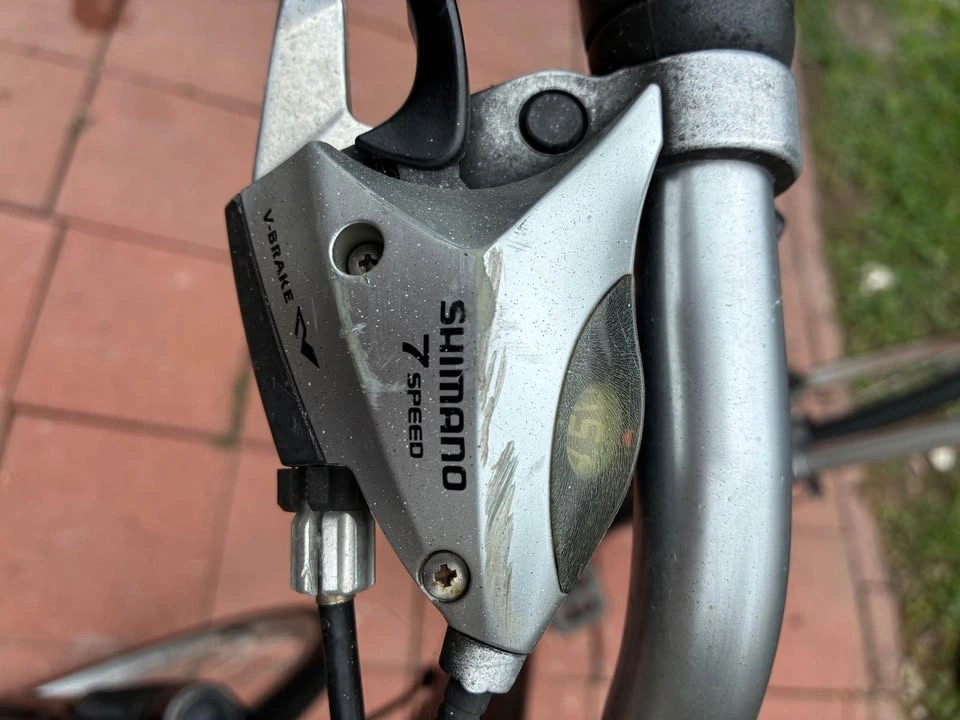 27 inch 7 speed hybrid bicycle - photo 4