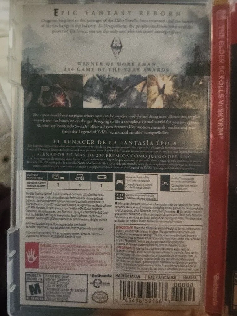 Skyrim Switch Edition image indicator(2)