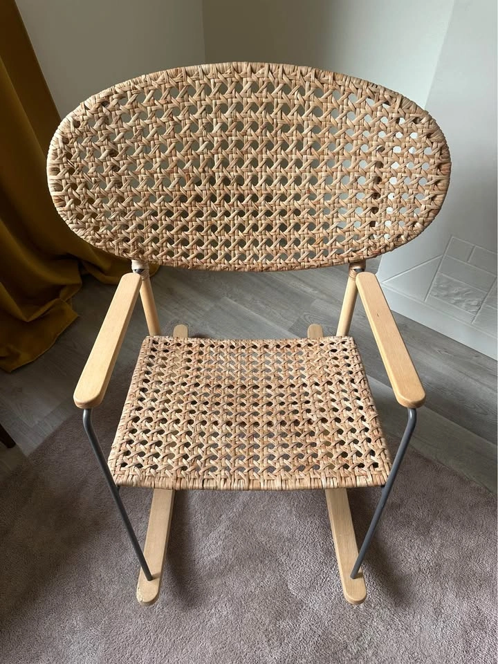 Wicker Rocking Chair - photo 2