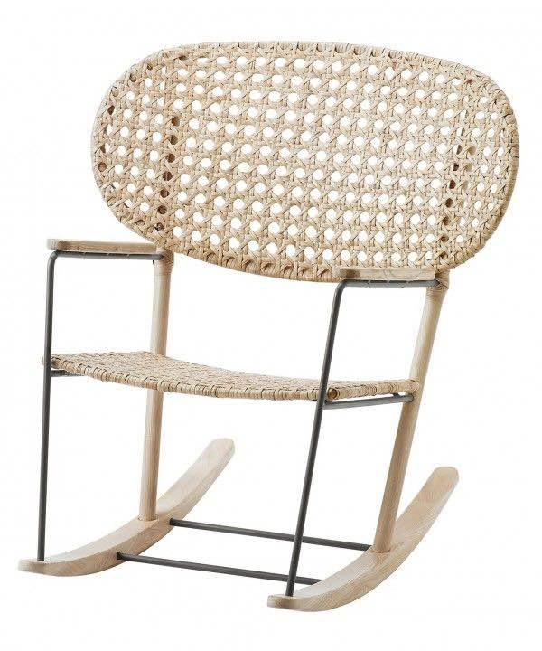 Wicker Rocking Chair - photo 4