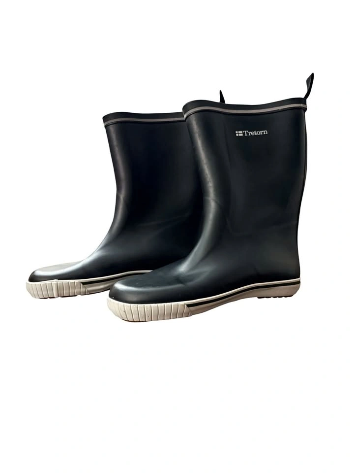 Tretorn Skerry Rubber Rain Boots in Black