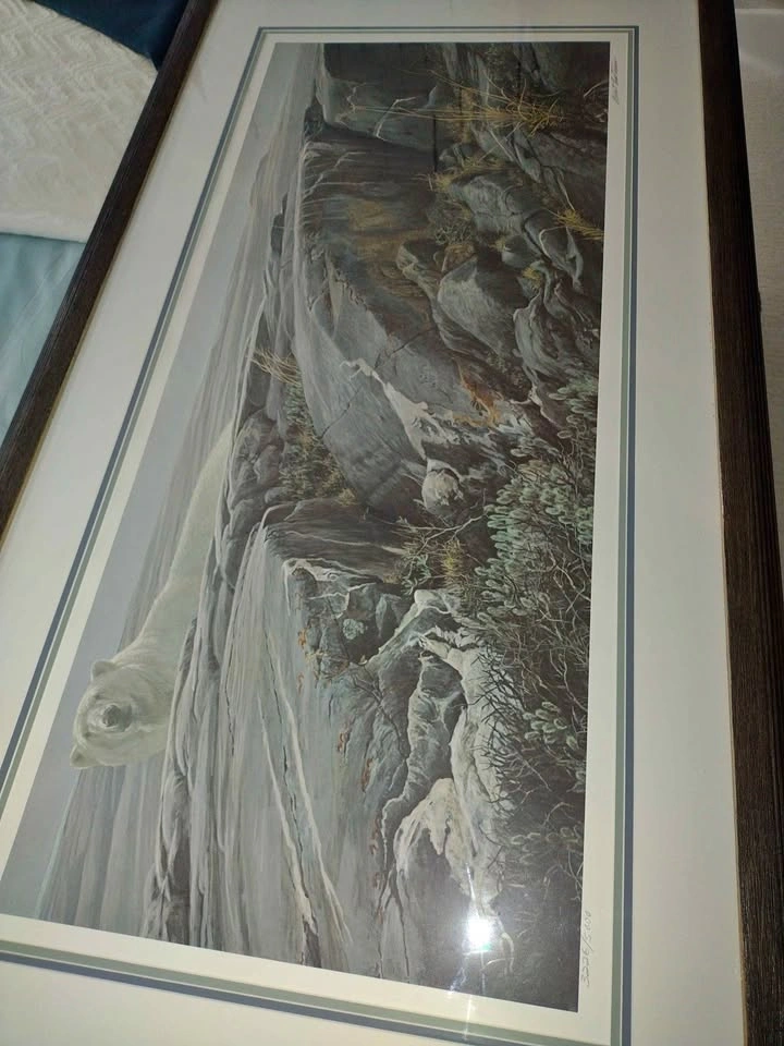 Authentic Robert Bateman Prints – Arctic Landscape & Gorilla