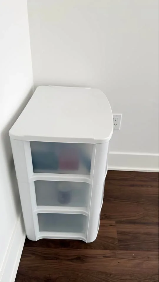 Sterilite wide 3 drawer