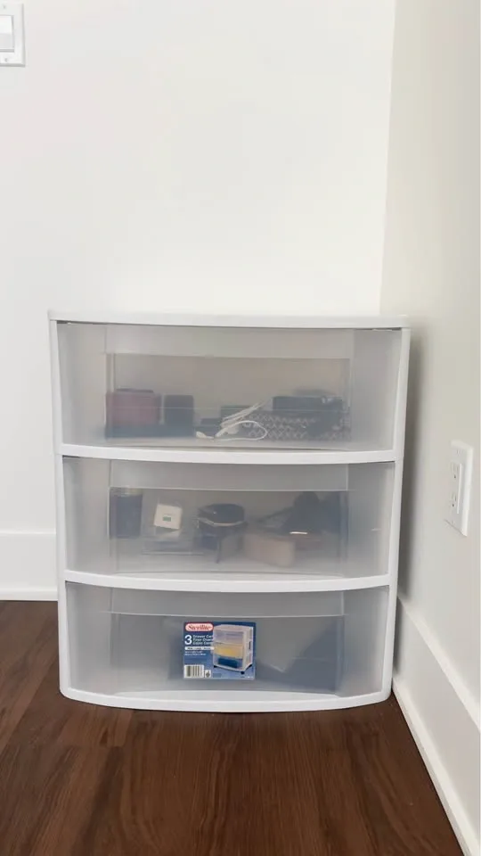 Sterilite wide 3 drawer - photo 3