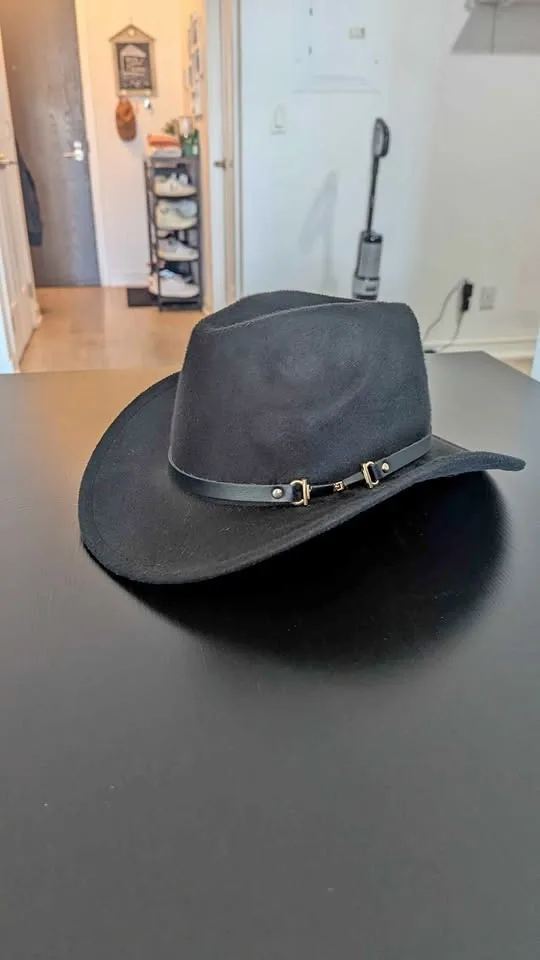 Black Cowboy Hat