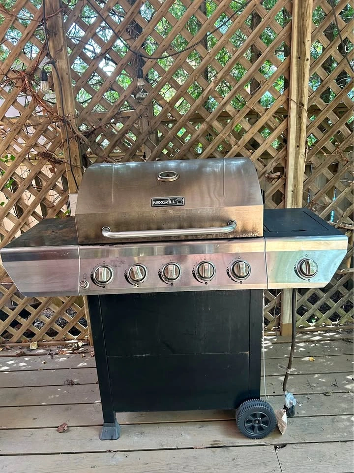 Nexgrill 5-Burner Propane Gas Grill with Side Burner