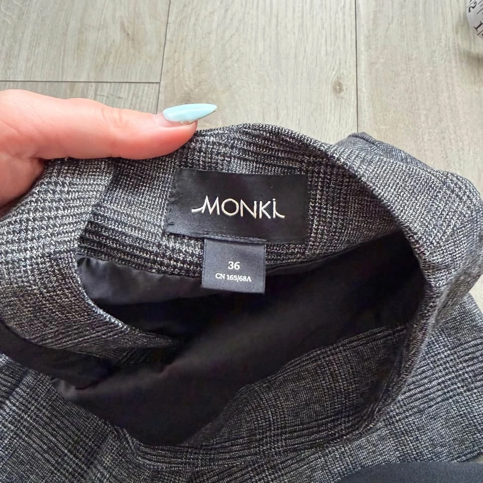 Monki Check Mini Skirt Size Small/Medium - photo 4