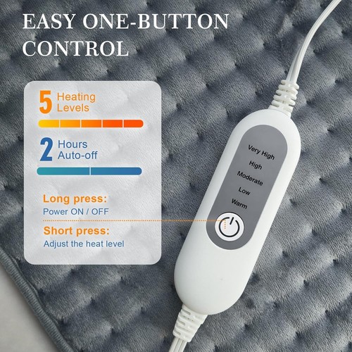 Heating Pad for Back Pain & Period Cramps 12" x 24" - photo 4