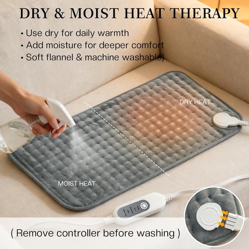 Heating Pad for Back Pain & Period Cramps 12" x 24" - photo 5