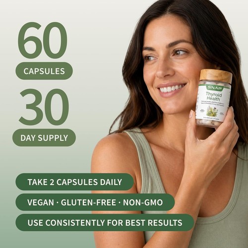 Thyroid Support Energy Weight Management 60 Capsules - photo 5
