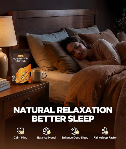 Mushroom Coffee with 15 Natural Mushrooms & KSM-66 Ashwagandha - photo 5