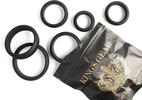 Premium Thick-Walled Silicone Ring Set