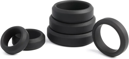 Premium Thick-Walled Silicone Ring Set - photo 2