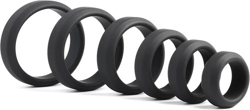 Premium Thick-Walled Silicone Ring Set - photo 3