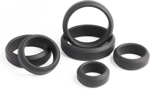 Premium Thick-Walled Silicone Ring Set - photo 4