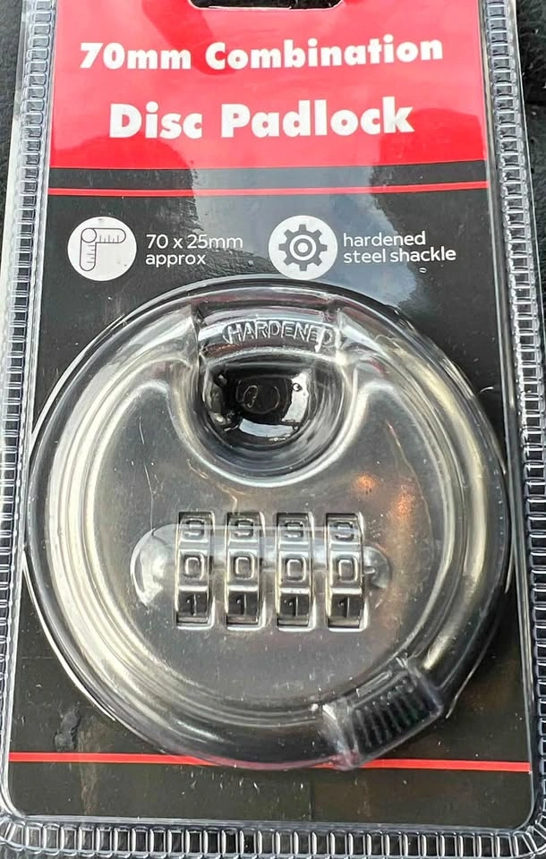 Disc Padlock lot of 12