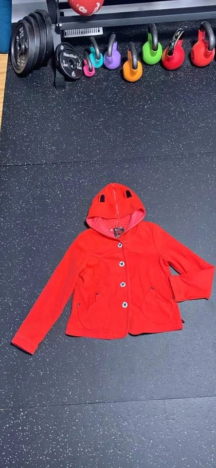 Unique custom made Fleece Cat Ear Hoodie
