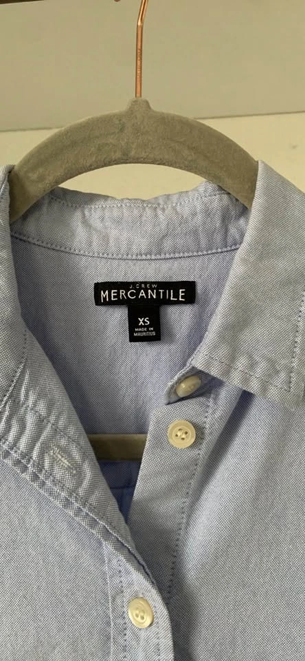 J.Crew Mercantile light blue button-up shirt XS - photo 2