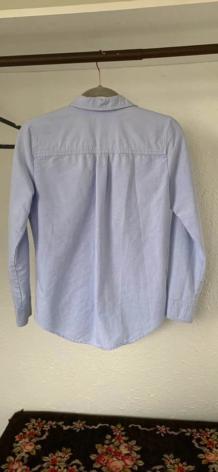 J.Crew Mercantile light blue button-up shirt XS - photo 3