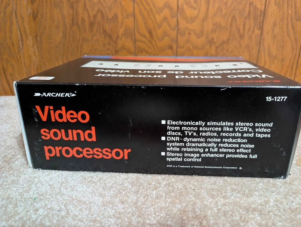 Archer Video Sound Processor 15-1277 NIB - photo 2