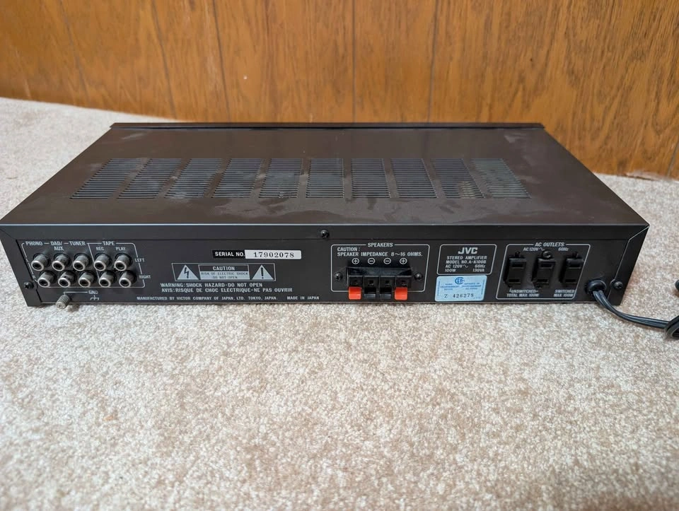 JVC A-K100 Stereo Integrated Amplifier - photo 2