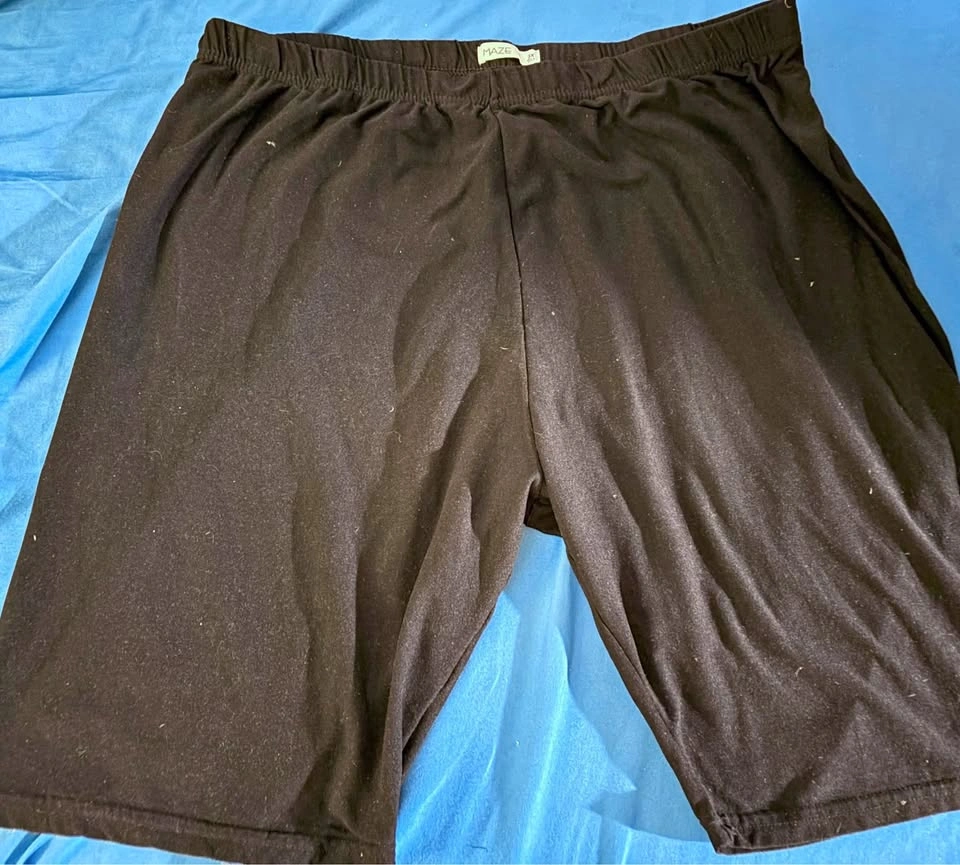 Maze Women's Black Athletic Shorts 3X