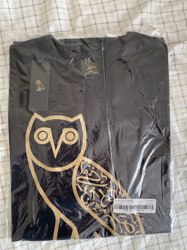 OVO Calligraphy owl shirt