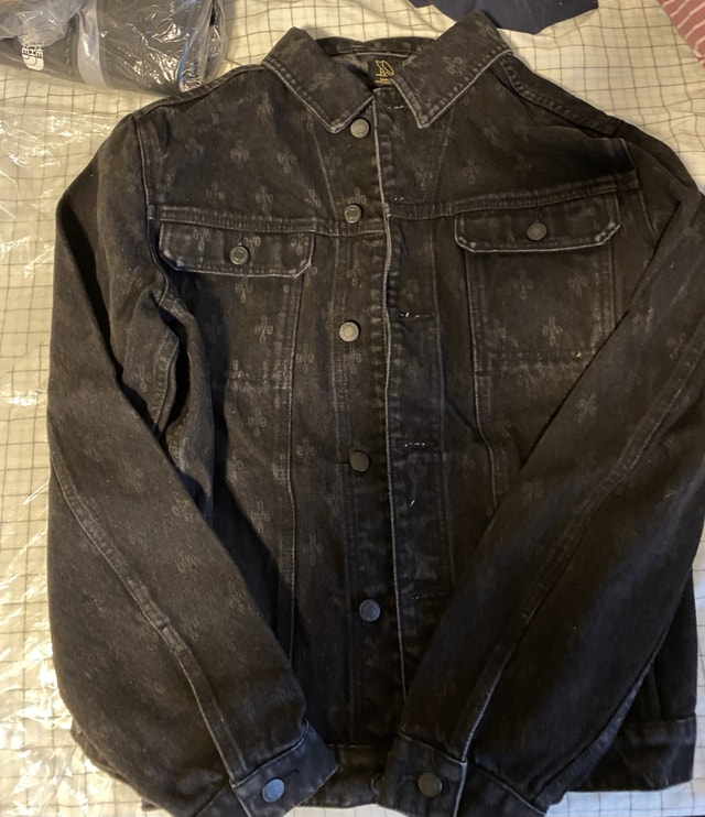 OVO Monogram denim trucker jacket