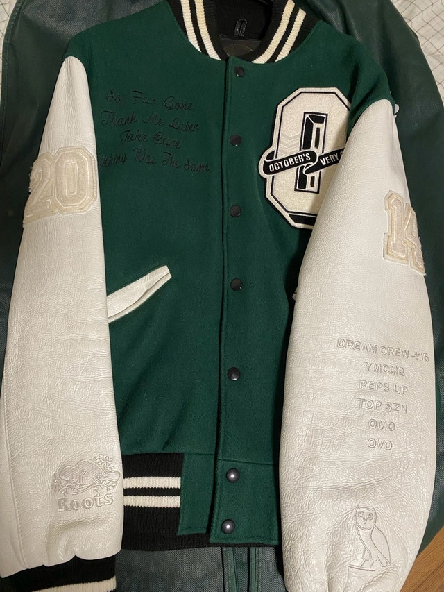 OVO Roots 2014 Nothing was the same varsity jacket