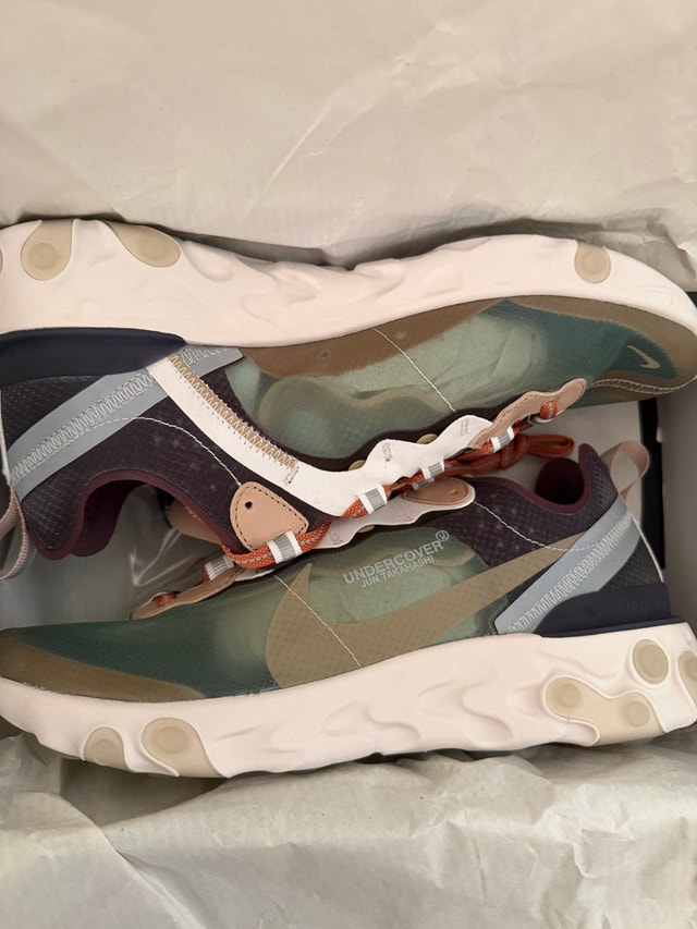 nike undercover react element 87 green mist