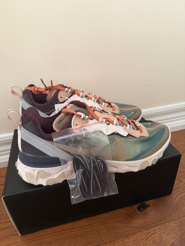 nike undercover react element 87 green mist - photo 4