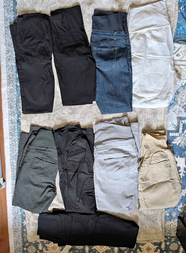 Maternity Pants and Jeans Bundle