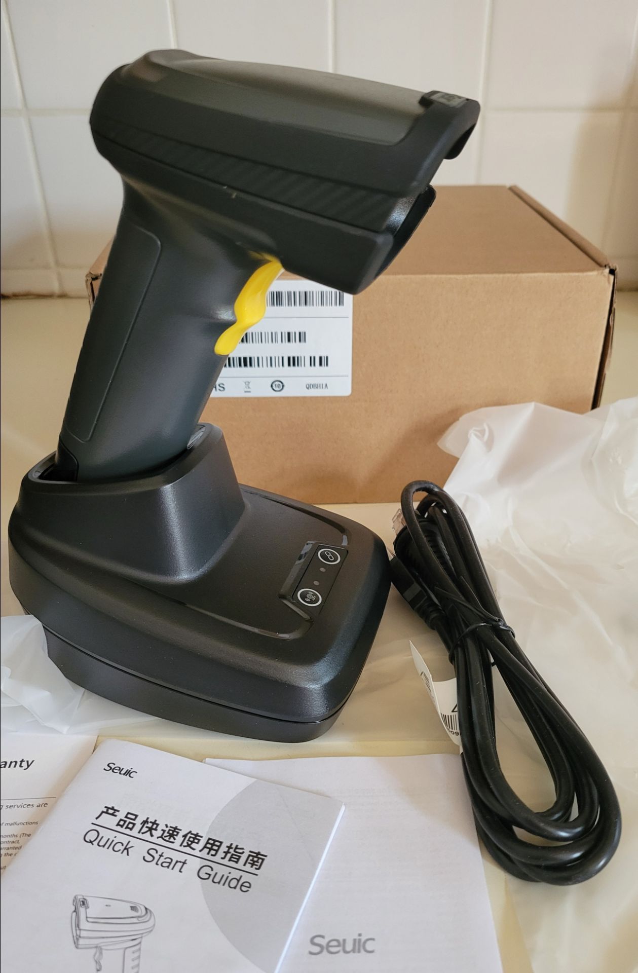Seuic HS220C Industrial Wireless Bluetooth Barcode Scanner - photo 3