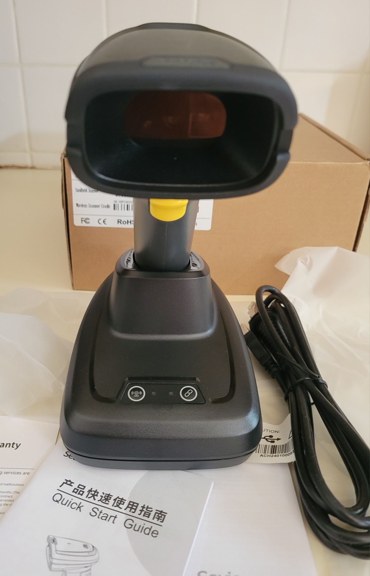 Seuic HS220C Industrial Wireless Bluetooth Barcode Scanner - photo 4