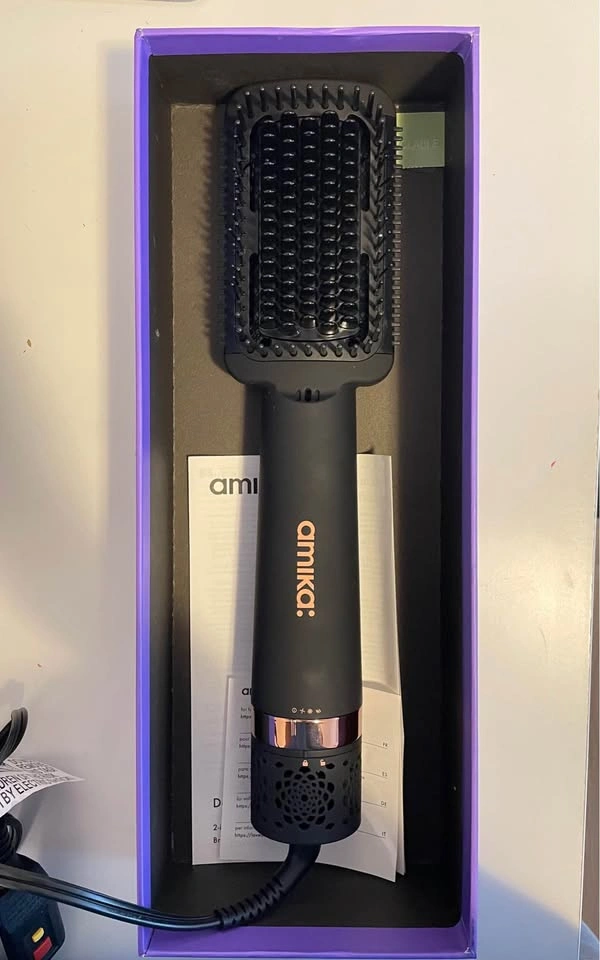 Amika Double Agent 2-in-1 Blow Dryer + Straightening Brush - photo 2
