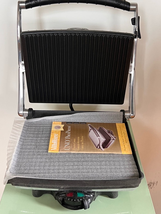 VillaWare Uno ProPress Panini Grill - photo 2